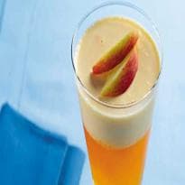 Gelatina de Pêssego com Cream Cheese