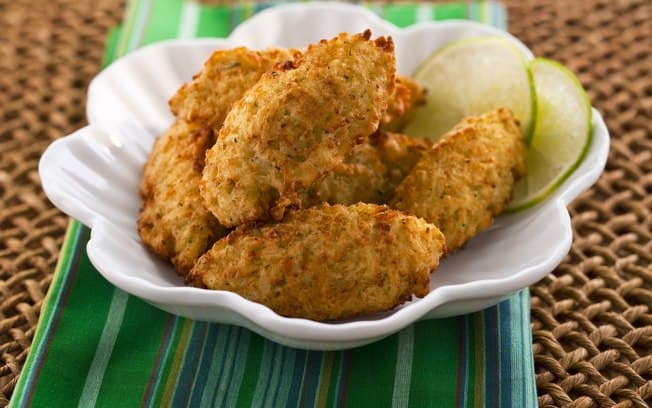 Bolinho de arroz apimentado