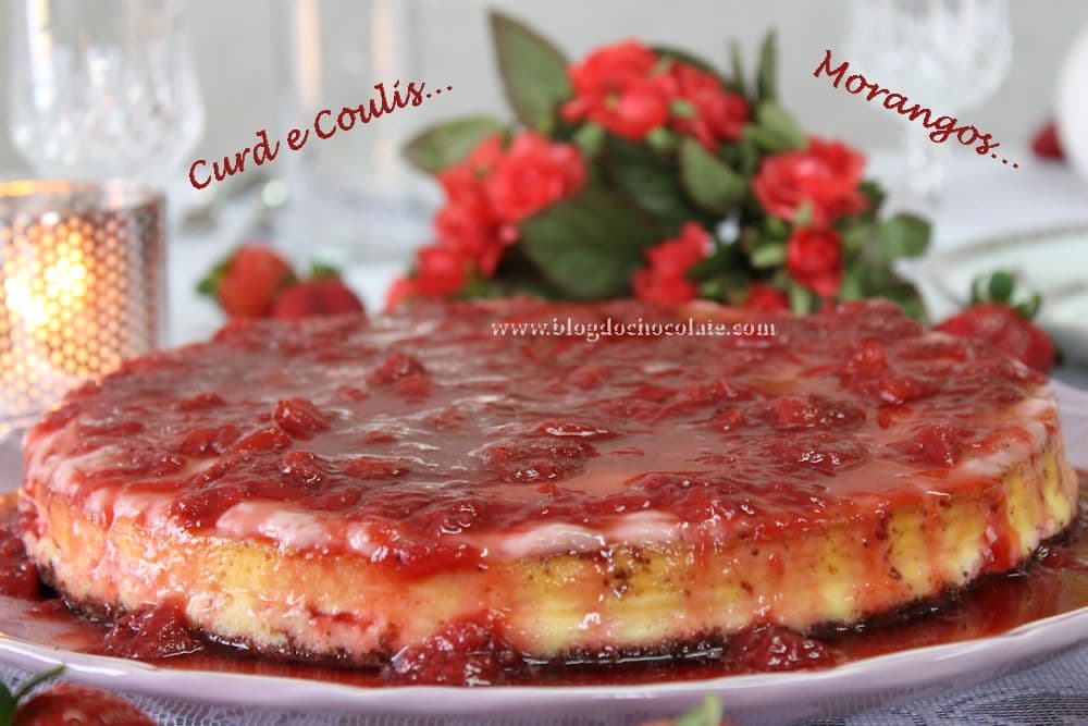 Cheesecake de Chocolate Branco