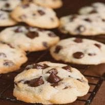 Cookies com Gotas de Chocolate