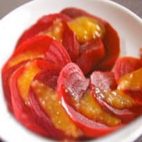 Beterraba ao molho de maracujá