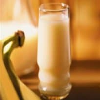 Vitamina de leite com frutas