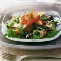 Salada de Lagosta com Molho de Limão