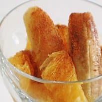 Banana e Laranja Carameladas