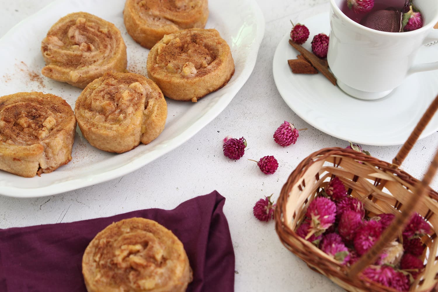 Rosquinhas de Maçã com Leite Condensado