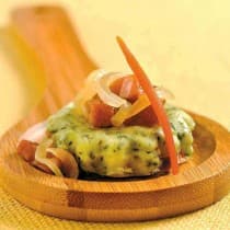 Salgadinho de aipim com carne seca