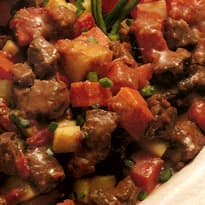 Cozido de Carne e Abóbora