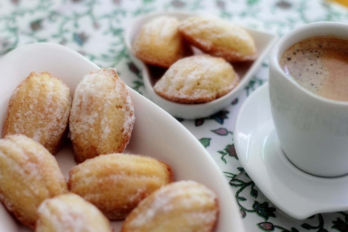 Madeleines de Limão