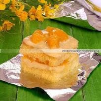 Bolo gelado de Tangerina