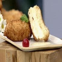 Manjar Frito Com Sorvete da Ana Maria