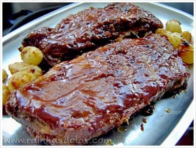 Costela de Porco Assada