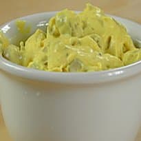 Cogumelo Paris com Creme de Açafrão