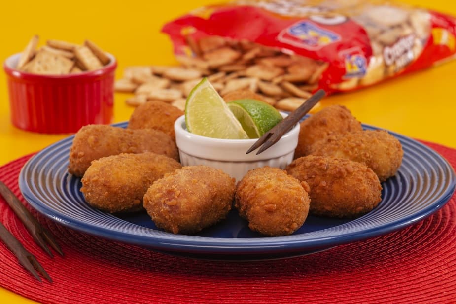 Croquete de Queijo e Salame