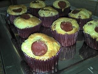 Cupcake de Calabresa