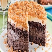 Bolo Gelado Três Chocolates