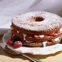 Biscoito com Morango