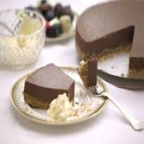 Cheesecake de chocolate