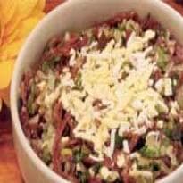 Salada de carne-seca