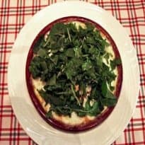 Risoto De Rúcula e Mussarela