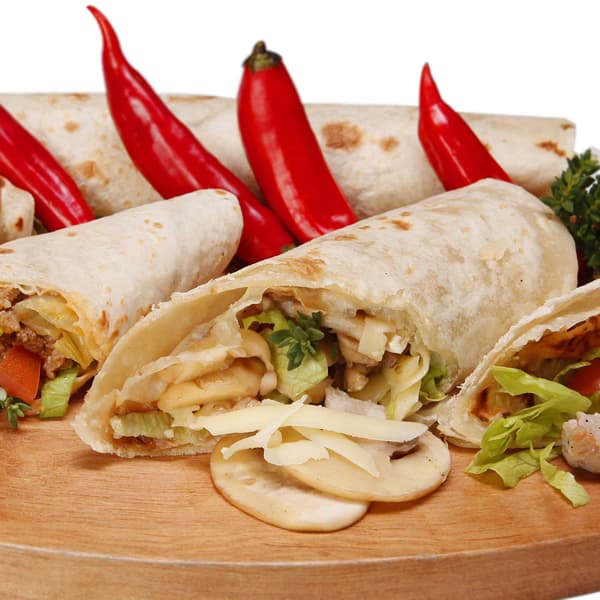 Burrito de cogumelo