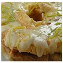 Bomba de creme de laranja