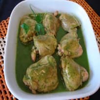 Frango ao Molho Verde