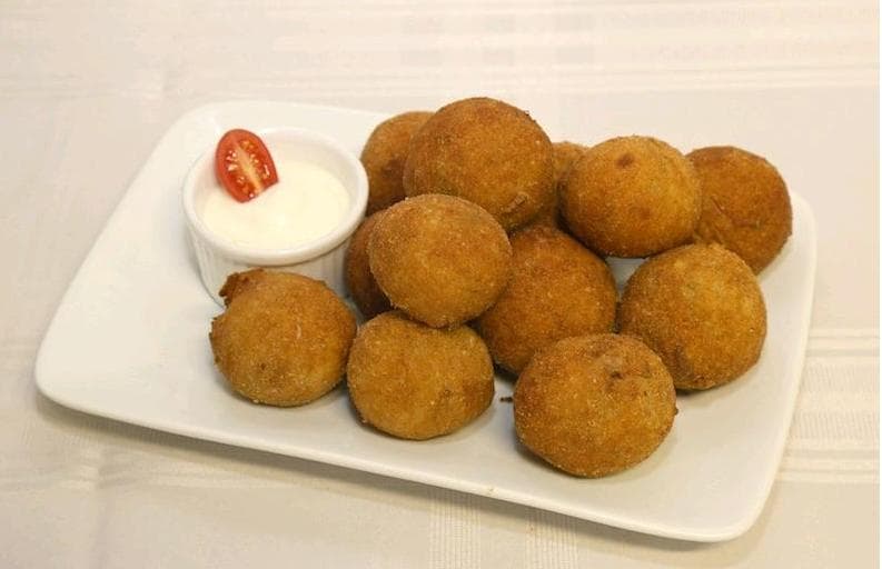 Bolinho de Kassler recheado com Chucrute