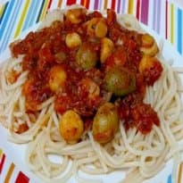 Espaguete à Pavarotti