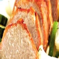 Lombo assado com abobrinha