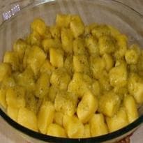 Nhoque de Mandioquinha ao Molho Pesto