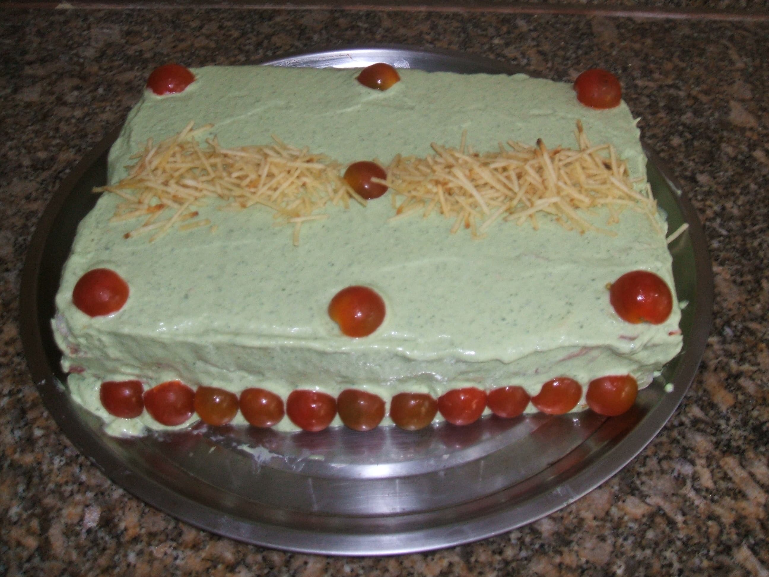 Bolo Salgado de Frango