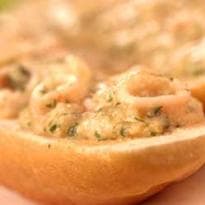 Creme de lula no pão