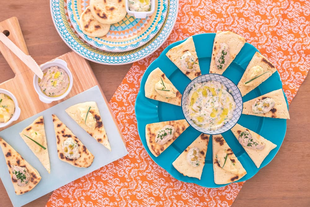 Pão de Frigideira com Pastinhas