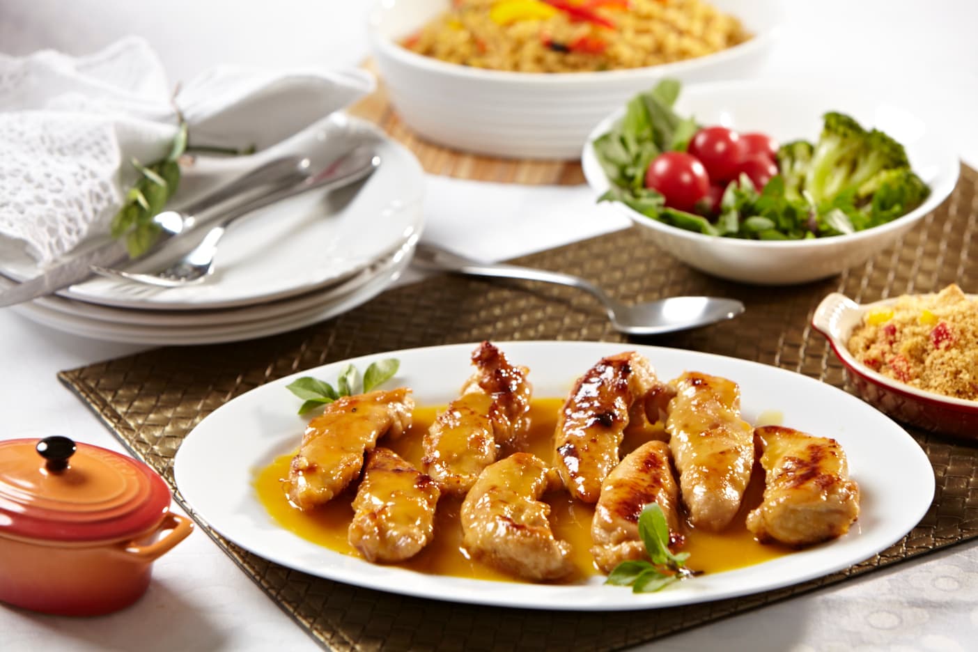 Frango ao Molho de Laranja