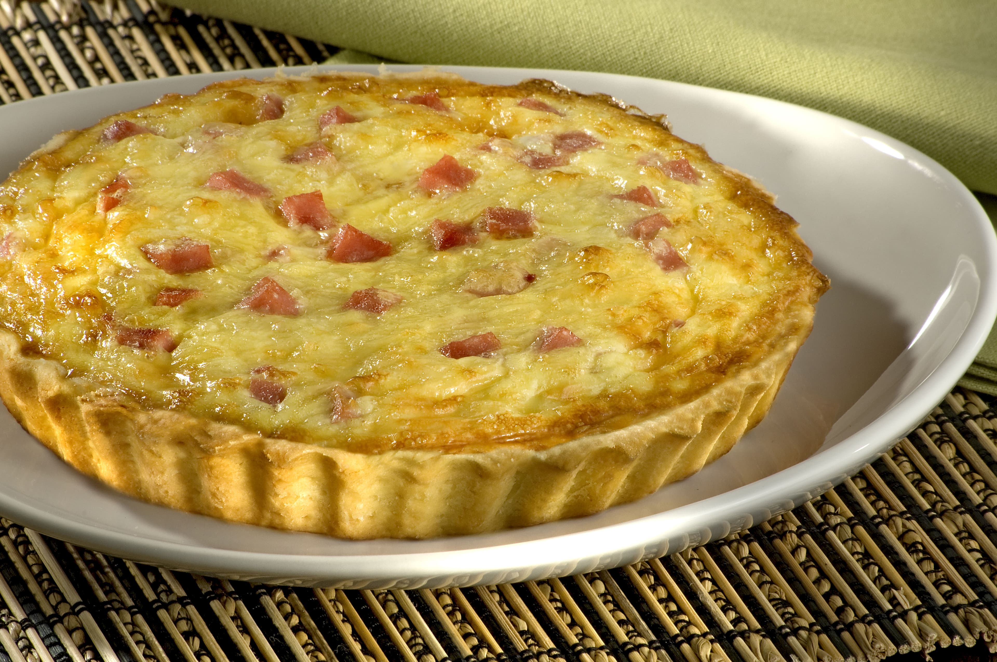 Quiche de Presunto com Queijo