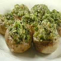 Cogumelo Recheado com Ervas