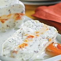 Torta de Sorvete e Damasco