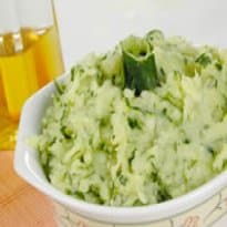 Purê de Batata com Pepino