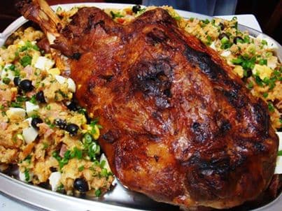 Pernil Recheado com Provolone