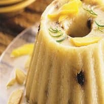 Pudim de Arroz com Manga