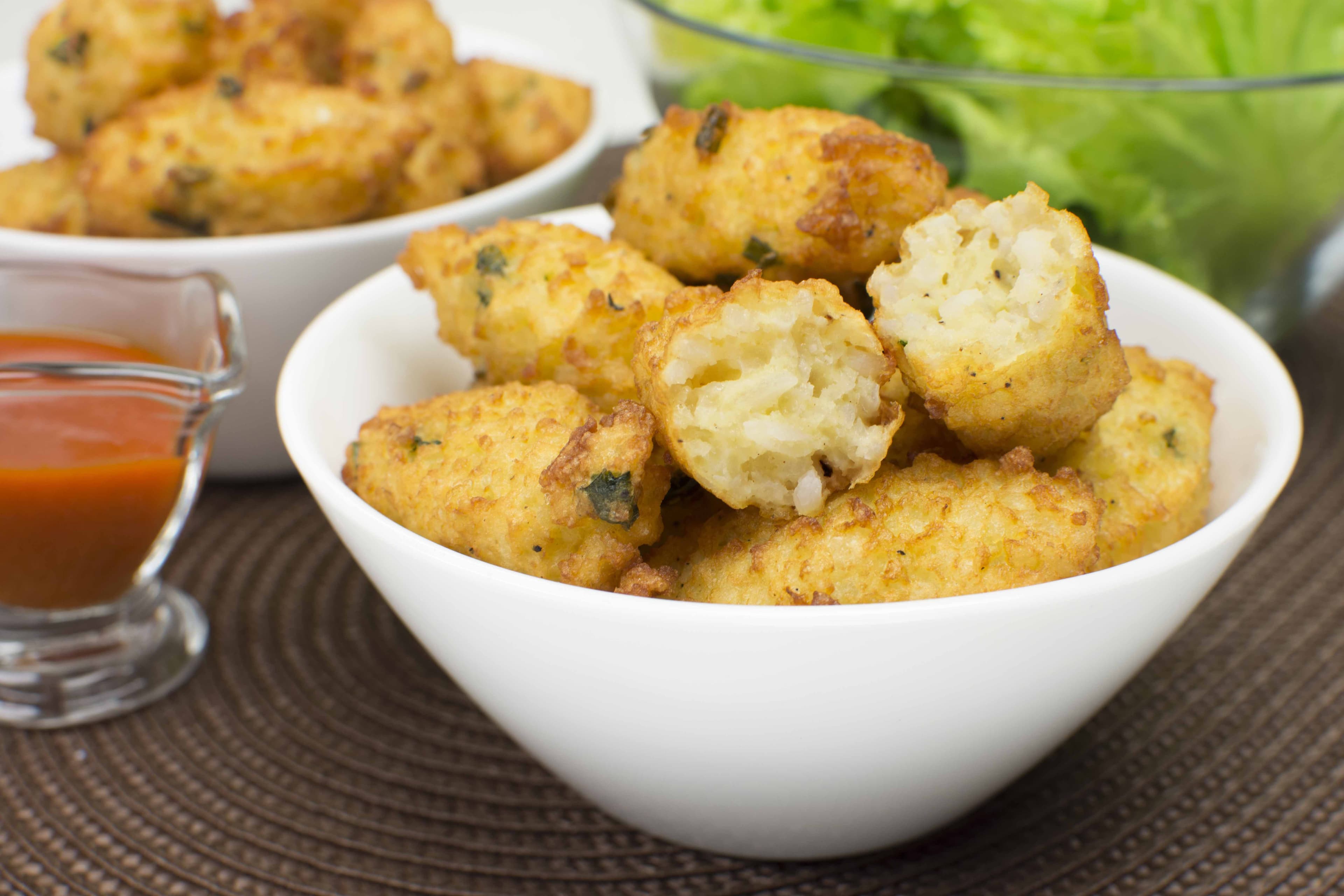 Bolinho de Arroz Light Assado