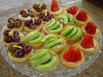 Mini tarteletes de frutas