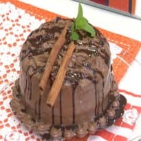 Semifredo de menta do Mais Você