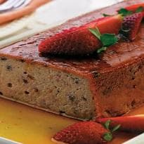 Pudim Inglês com Geleia