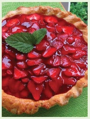 Torta de Morango Vegana