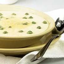 Creme de Ervilhas com Coentros