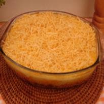 Frango com queijo cremoso