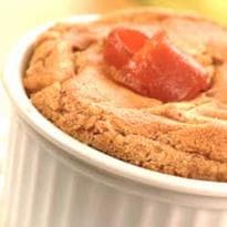 Suflê de queijo e goiabada