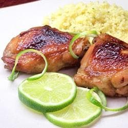 Frango ao mel e limão