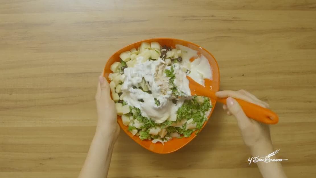 Salpicão com Macarrão Parafuso